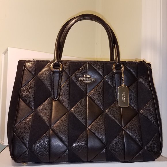 Coach Handbags - $229 COACH Surrey Carryall/Patchwork